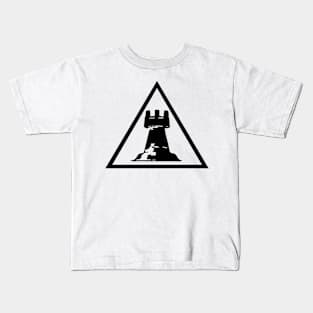 Rhodes island in White Kids T-Shirt